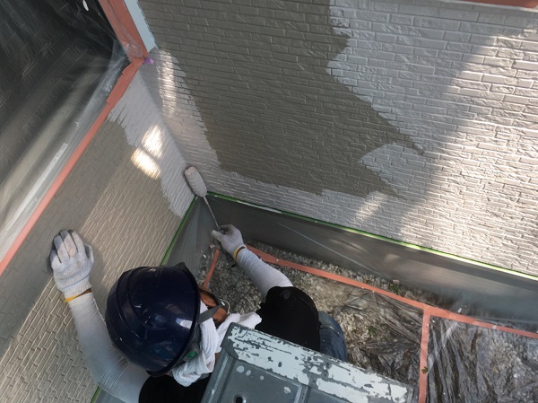 長野県松本市　外壁塗装　外壁の下地処理の工程　ナノコンポジットW (2)