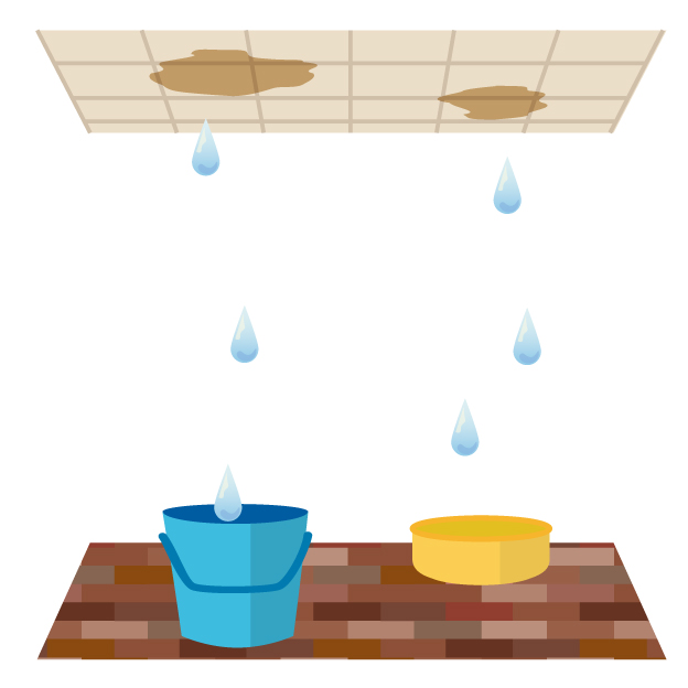 雨漏りは建物寿命を縮める原因に！雨漏りの応急処置と雨漏りを防ぐ対策
