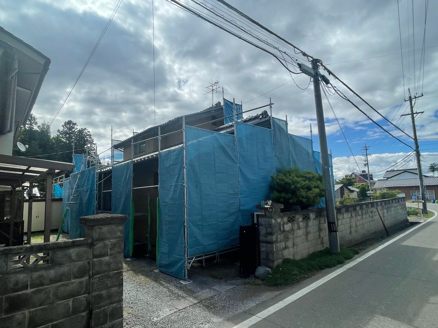 長野県松本市　H様邸　外壁塗装工事　高圧洗浄をする理由とは？