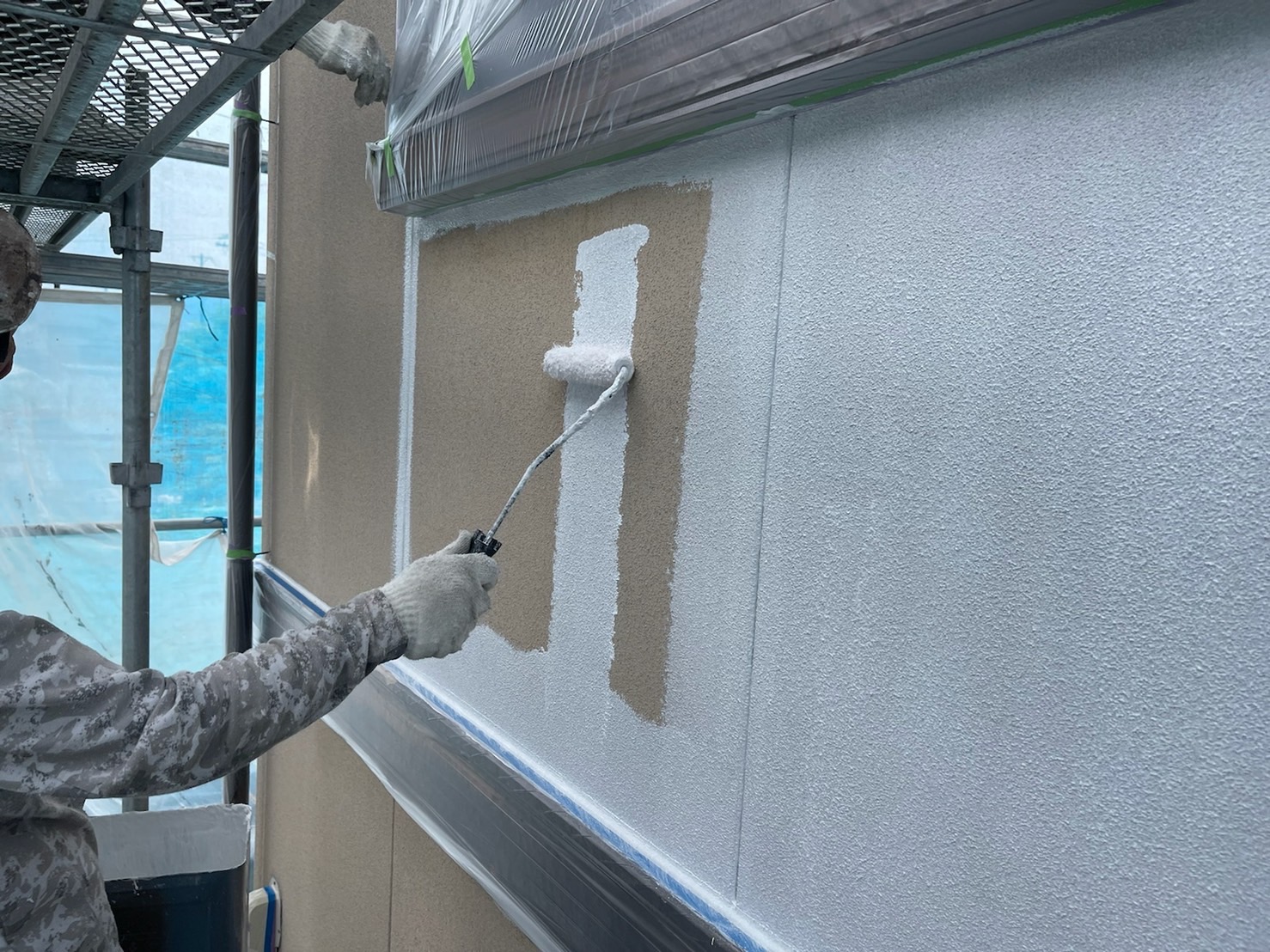 長野県塩尻市　M様邸　外壁・屋根塗装工事　外壁は下塗りが大切！