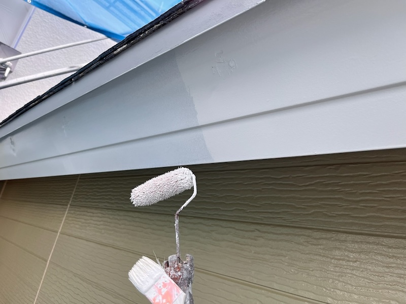 長野県松本市　S様邸　屋根塗装・外壁塗装工事　破風板の塗装　付帯部塗装のポイント
