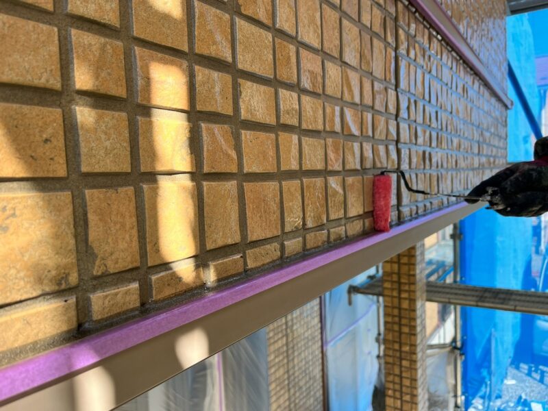 長野県諏訪市　N様邸　屋根塗装・外壁塗装工事　外壁のデザインを損なわないクリヤー塗料