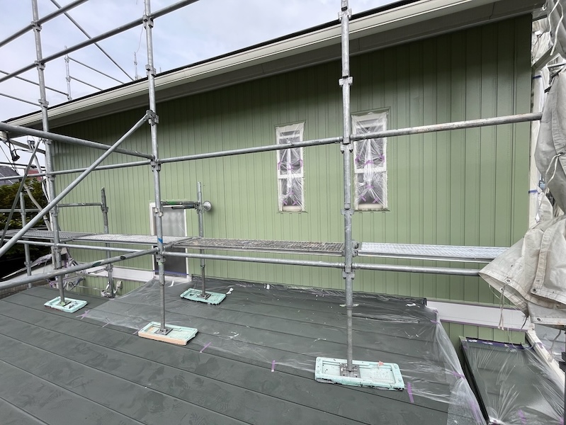 長野県上伊那郡箕輪町｜塗装の品質と作業環境を守る養生作業について