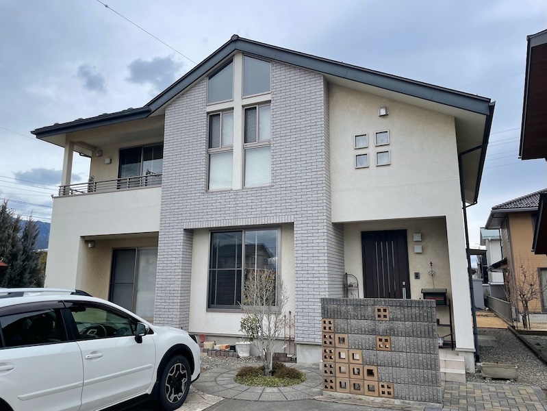 屋根・外壁塗装のご依頼がありました！施工前の外壁をレポート｜長野県松本市