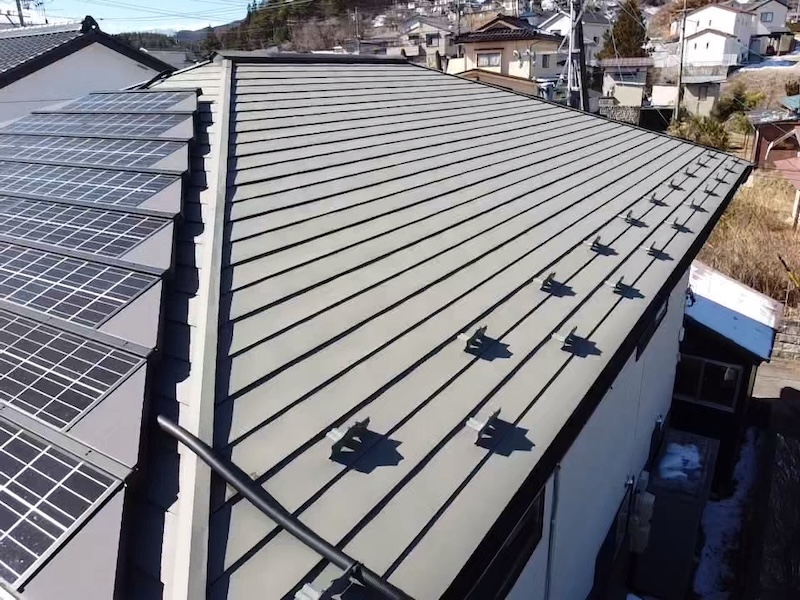 長野県上伊那郡辰野町｜ドローンを使って屋根調査を実施！