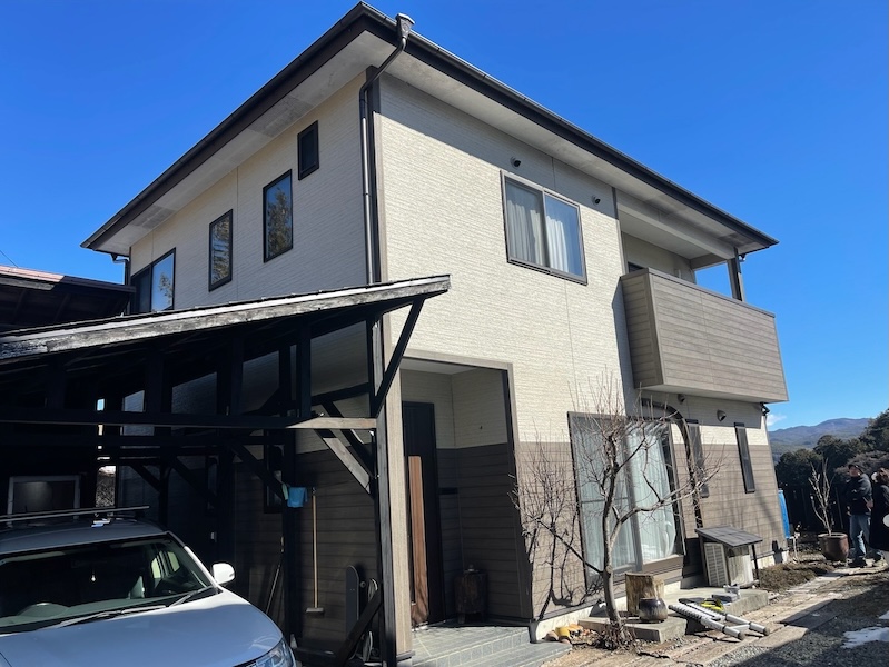 外壁塗装の施工前と施工後をレポート！｜長野県上伊那郡辰野町