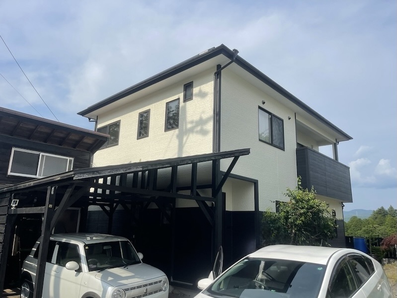 外壁塗装の施工前と施工後をレポート！｜長野県上伊那郡辰野町