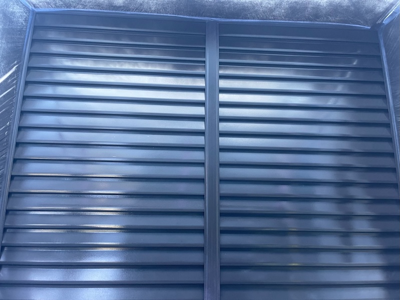 雨戸は吹き付け塗装で仕上げました!|長野県松本市