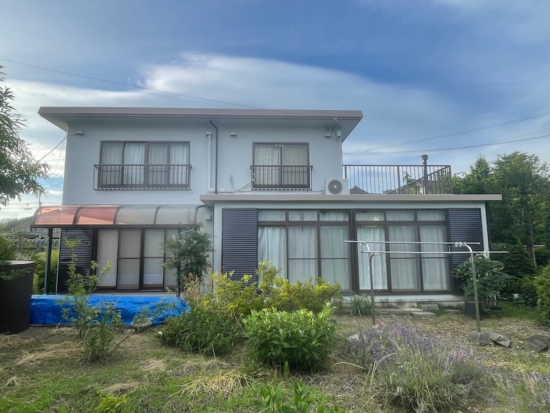 長野県松本市|S様邸 外壁塗装・屋上とバルコニー防水工事が完了!施工前後をご紹介!