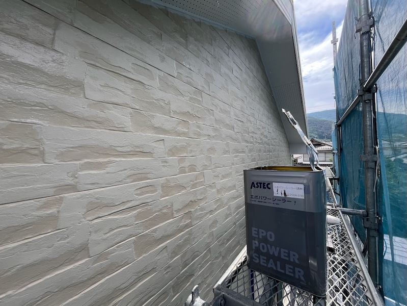 長野県松本市|破損した水切りを板金で補修しました!