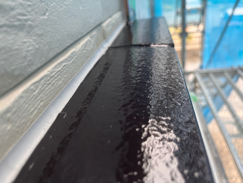 長野県松本市|付帯部とは?霧よけ取り合い部シール処理・塗装、軒天・幕板の塗装