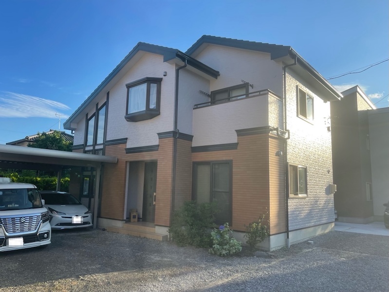 長野県松本市|I様邸 外壁塗装工事の施工前と施工後をレポートします!