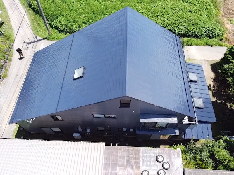 付帯部 軒天井の塗装と施工前・施工後をレポート|長野県上伊那郡