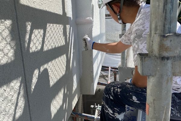 長野県岡谷市　外壁塗装　下塗り・中塗り・上塗りの役割　塗装業者の選び方