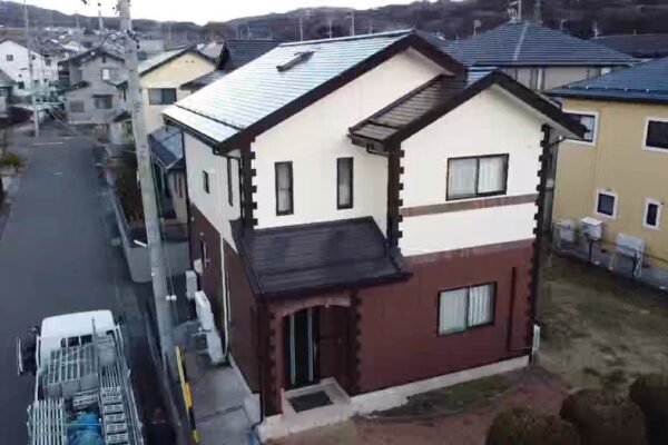 長野県塩尻市　K様邸　外壁塗装　屋根塗装　付帯部塗装　コーキング打ち