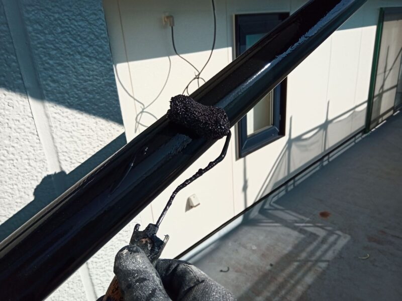長野県松本市　H様邸　破風板と雨樋の塗装を行いました！