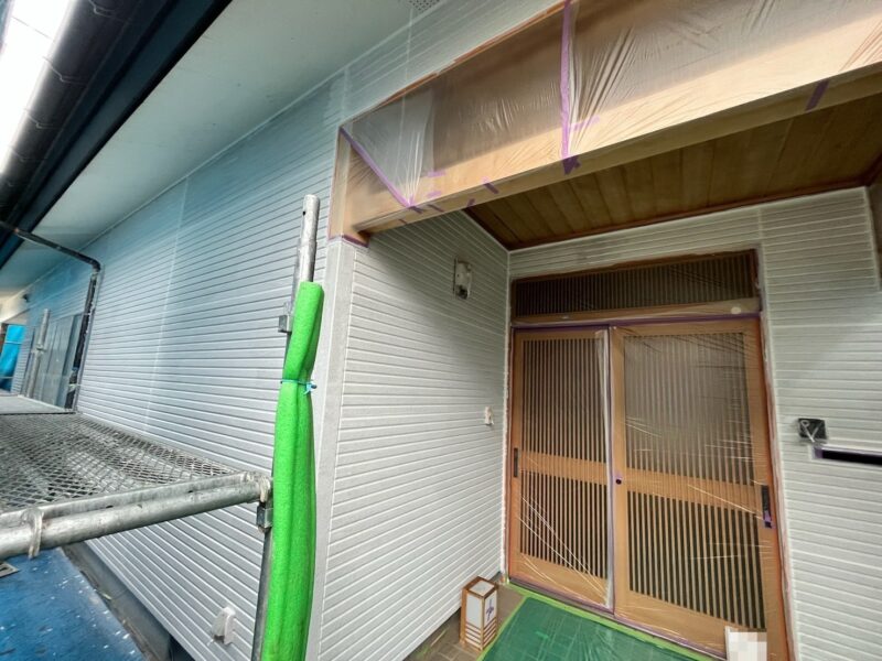 長野県松本市　H様邸　外壁塗装工事　外壁の下塗りの重要性！