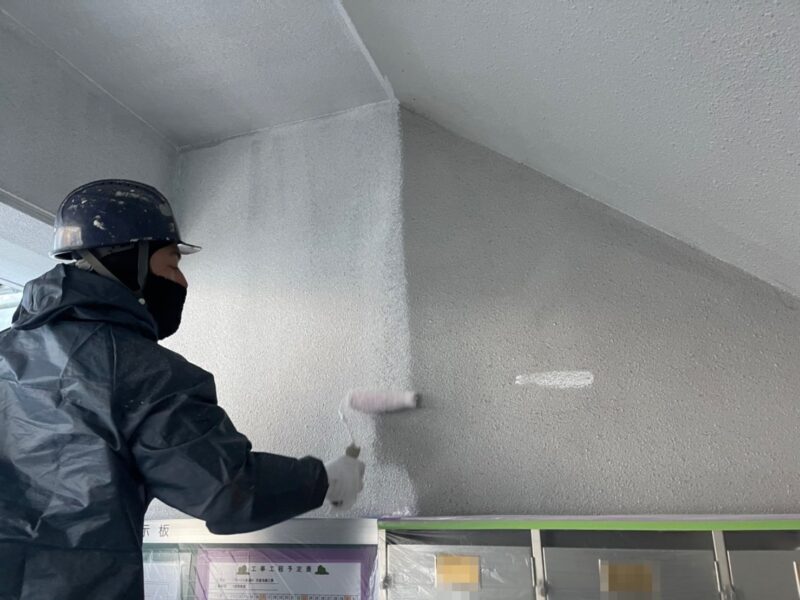 長野県松本市　アパート屋根・外壁塗装工事　外壁塗装の劣化症状