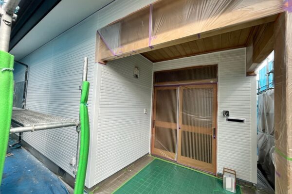 長野県松本市　H様邸　外壁塗装工事　工事の品質に影響する養生とは？