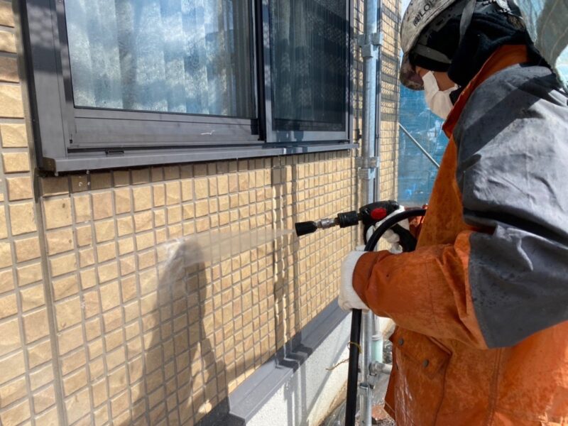 長野県諏訪市　N様邸　屋根・外壁塗装工事　塗装をするのに高圧洗浄をする理由を解説します！