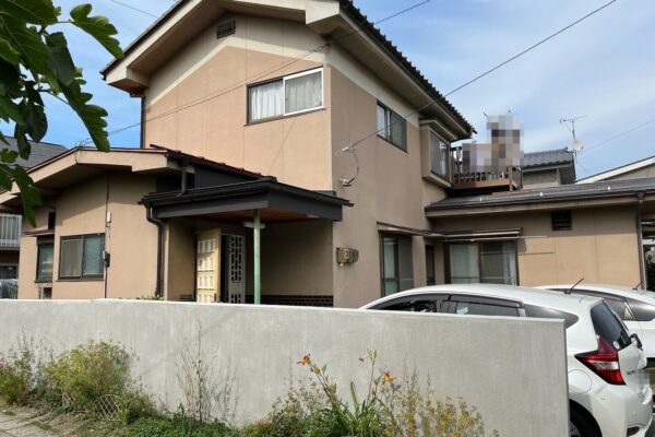 長野県塩尻市　T様邸　屋根塗装・外壁塗装工事　施工前　塗装が気になったら建物診断をご利用ください！