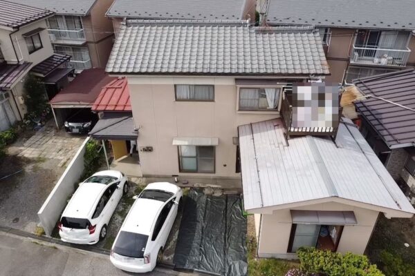 長野県塩尻市　T様邸　屋根塗装・外壁塗装工事　施工前　ドローン調査と金属屋根のメンテナスについて