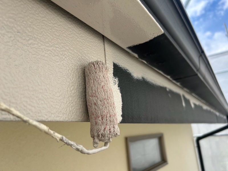 破風板は外壁に合わせた色を選んでいただきました｜長野県松本市