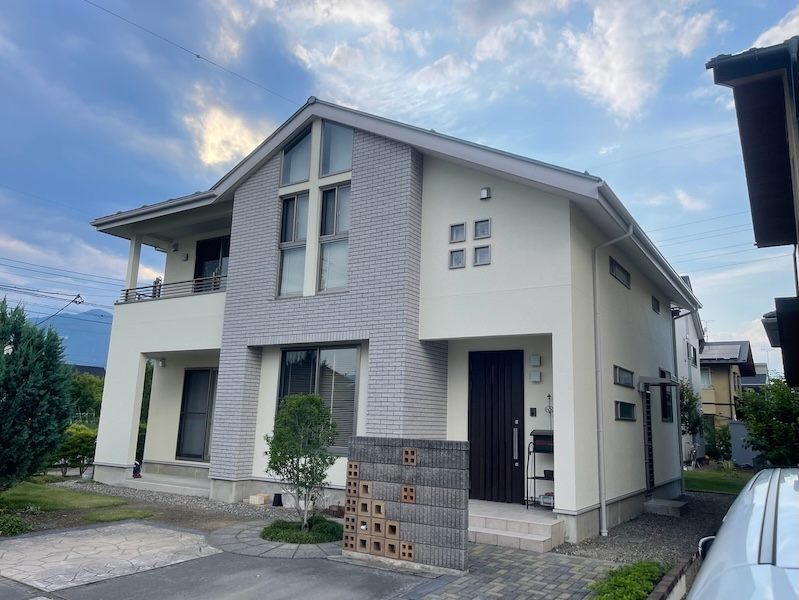 Y様邸 屋根塗装・外壁塗装工事の施工前と施工後をレポート｜長野県松本市