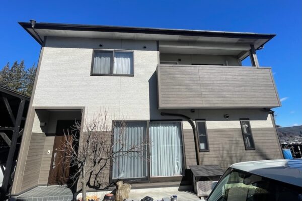 K様より屋根塗装・外壁塗装工事のご依頼！施工前をレポート｜長野県上伊那郡辰野町
