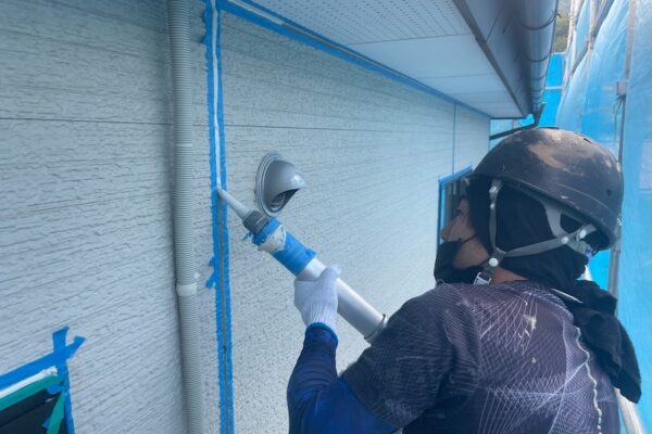 外壁目地シーリング工事 オートンイクシードを使いました！｜長野県上伊那郡辰野町