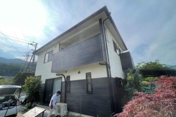 外壁塗装の施工前と施工後をレポート！｜長野県上伊那郡辰野町