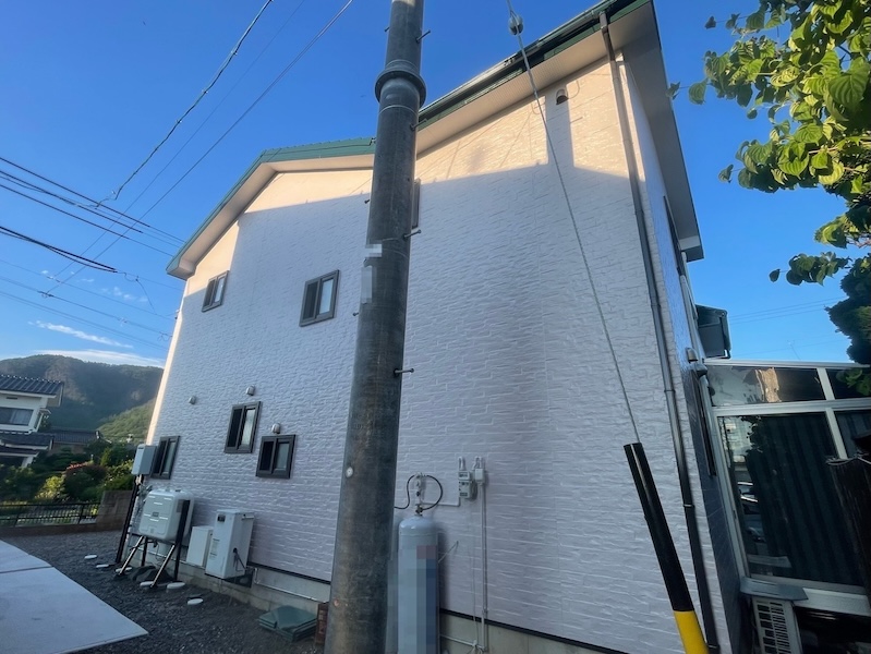 長野県松本市 I様邸 外壁塗装工事「細かく手を施してくれて、とても満足しています」