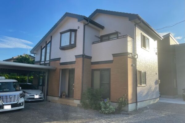 長野県松本市｜I様邸 外壁塗装工事の施工前と施工後をレポートします！