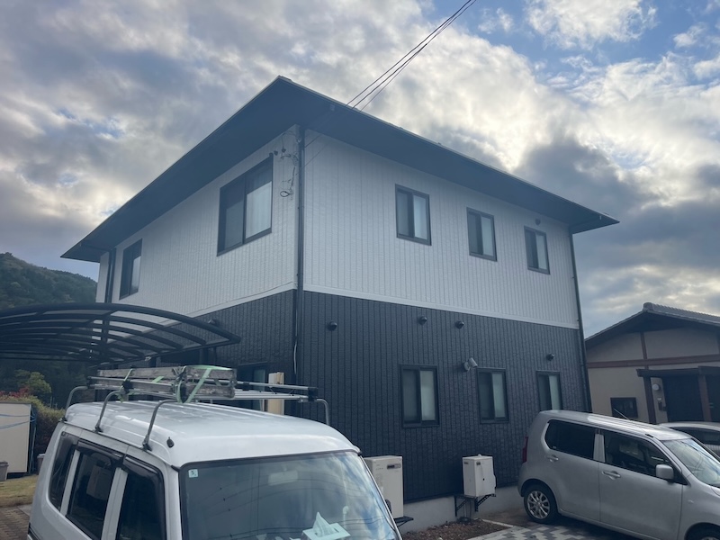 長野県塩尻市 A様邸 外壁塗装工事「他社と比較して提案力が良かった。養生期間もしっかり取っていただき、ていねい感があった。」