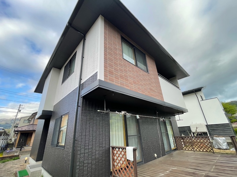 長野県塩尻市 A様邸 外壁塗装工事「他社と比較して提案力が良かった。養生期間もしっかり取っていただき、ていねい感があった。」
